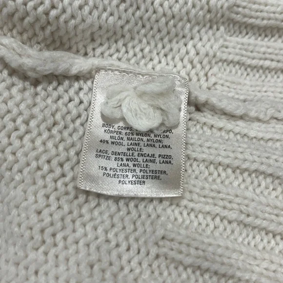 Anthropologie Cream Women's Sweater - Picture 5 of 5